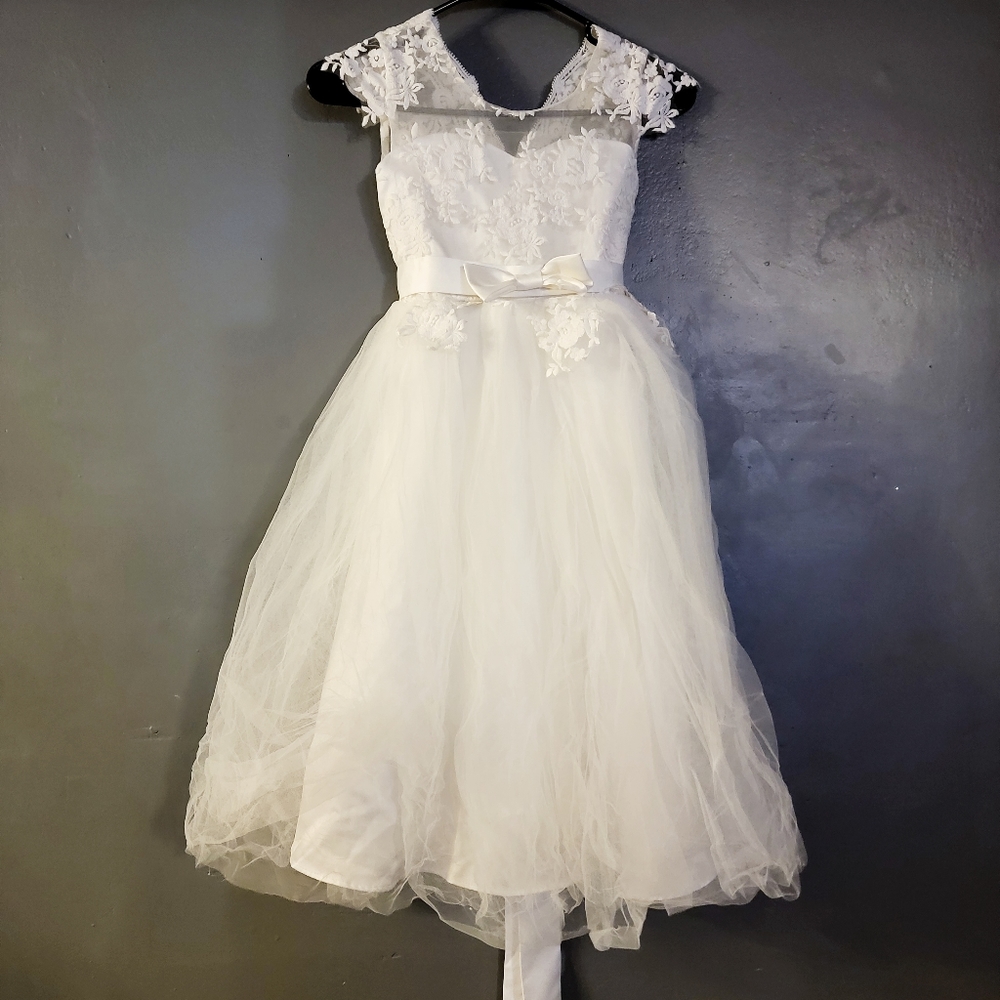 Beautiful white dress